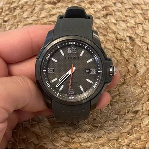 Citizen Eco-Drive Gray Rubber Watch
